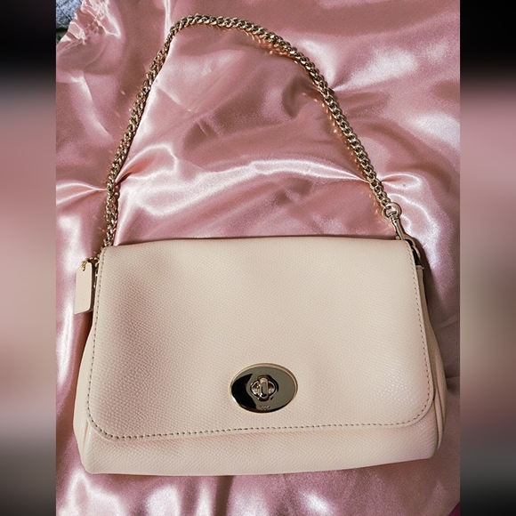 Coach Mini Ruby Light Pink Crossbody, EUC - Picture 3 of 10